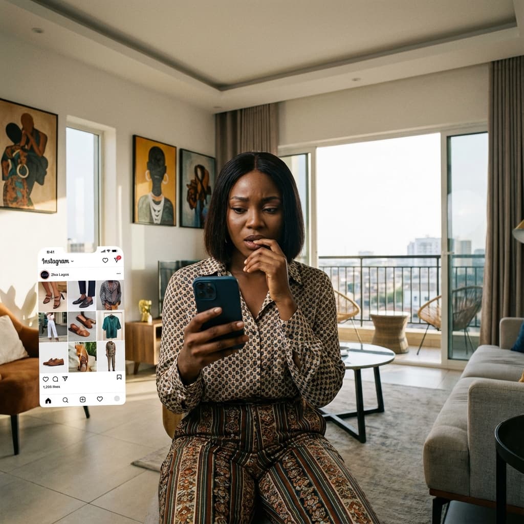 Shopping on social media safely